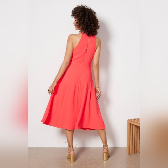 Evereve Elondra Dress Amanda Uprichard - ElectricRouge - Sz SX - Picture 2 of 8